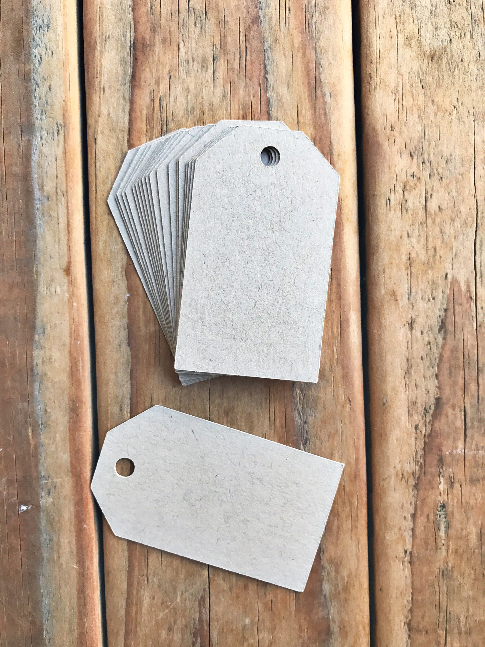 Medium Kraft Cardstock Tags 2.5x1.5 Inch Blank Etsy