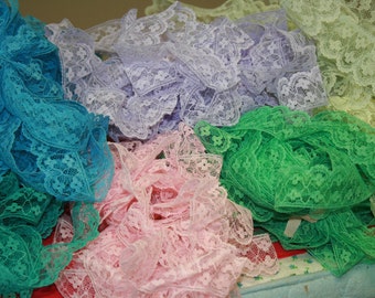 Vintage Lace in Cotton Candy Colors