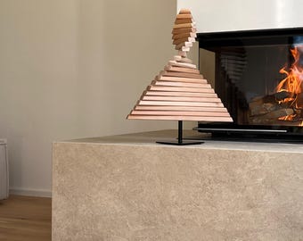 Nachhaltiger Holzweihnachtsbaum 55 cm. Sonderrabatt im Oktober -10%