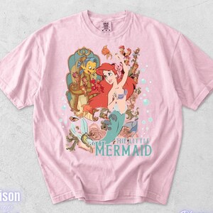 Comfort Colors® The Little Mermaid Shirt, Disney T-shirt, Women's Little Mermaid Ariel Shirt, Ariel Mermaid Shirt, Disney Ariel Shirt