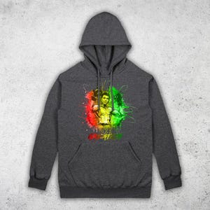 ALI Art Unisex Pullover Hoodie: Moon, Vintage Trendy Casual for Daily Wear, Gift, Birthday Gift for Men Women Seasonal