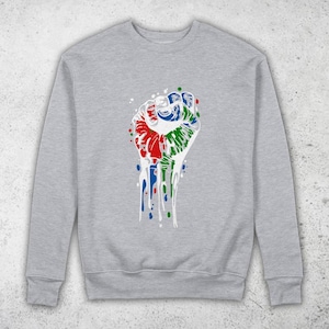 Black Power Sweatshirt - Unisex Pullover Sweatshirt - Sweatshirts for Women - Sweatshirt for Men By Berts, Best Gift
