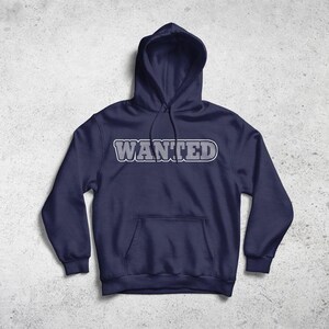 Wanted Hoodie - Unisex Pullover Hoodie - Hoodie for Women - Hoodie for Men - Hoodie sweatshirt - Hoodies By Berts