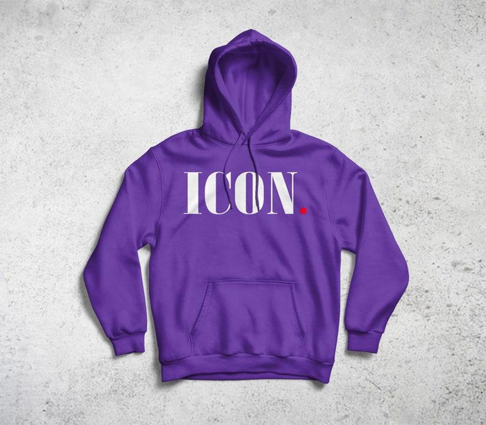 Icon Hoodie - Unisex Pullover Hoodie - Hoodie For Women - Hoodie For Men - Hoodie Sweatshirt - Hoodies By Berts Moderndaydecors