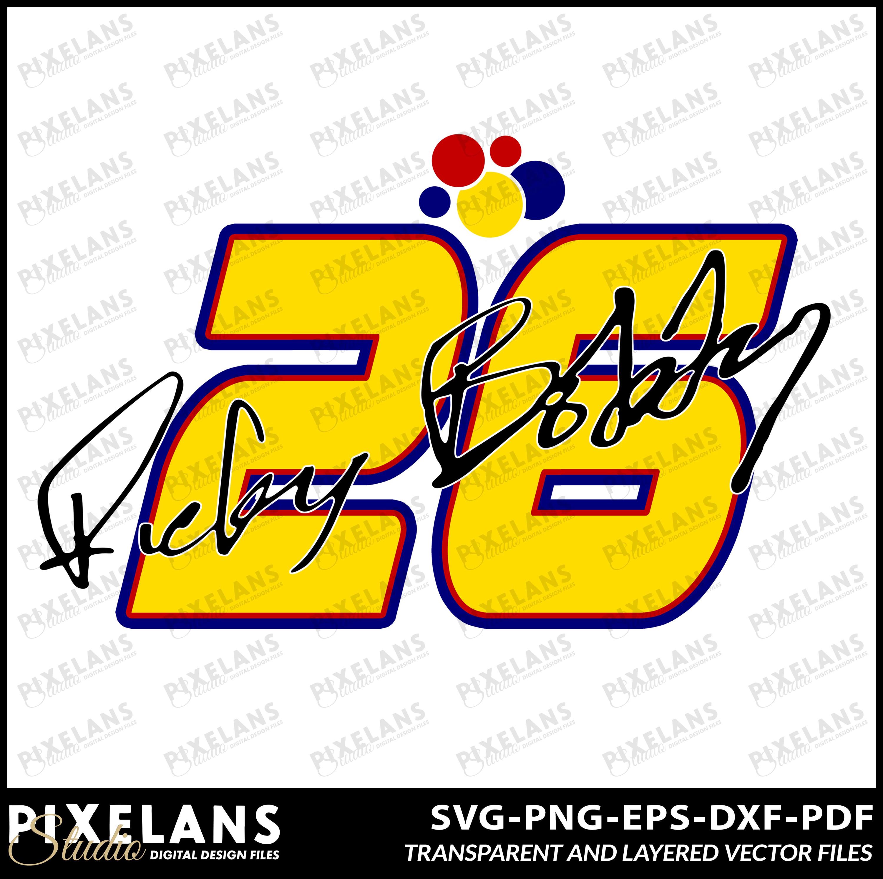 Ricky Bobby #26 Racing Design: Talladega Nights Inspired (digital