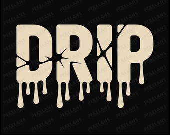 Melting Graffiti Font SVG, PNG, Urban Art (Digital Download)