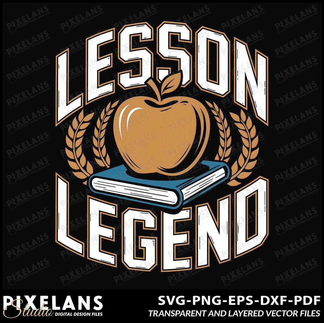 Lesson Legend Teacher Appreciation Digital Design Download, Best ...