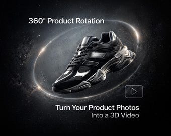 360 Product Rotation for Campaign – Turn Your Product Photos Into a 3D Video