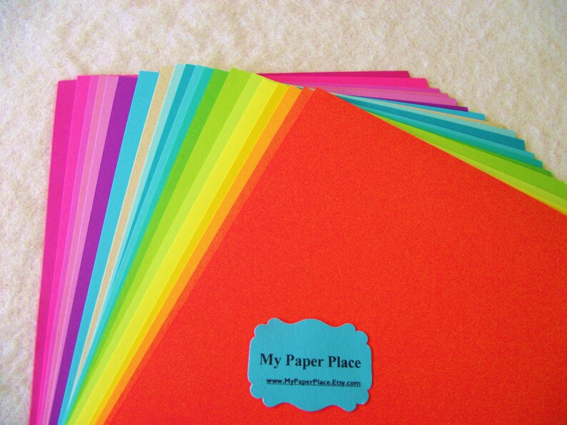 Free Secondary Shipping BRIGHT NEON Collection 100 Paper Butterfly Die Cuts 2 inch cardstock