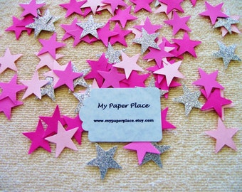 Twinkle Twinkle Star Confetti -Shades of Pink Confetti-Wedding Confetti-Gender Reveal Confetti- Shower Decoration-Party Decor-Table Scatter