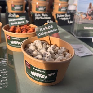 Hundekekse Kokos Chiasamen – Handgemacht, Getreidefrei, vegan & Natürlich