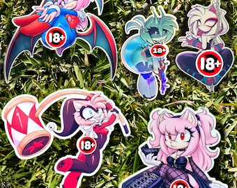 Amy Cosplay Stickers – Pin Up Inspired Vinyl, Waterproof (3 Inch, 6 Inch)
