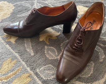 Vintage Hobbs of London Leather Oxford Shoes – Handmade in  display picture 1