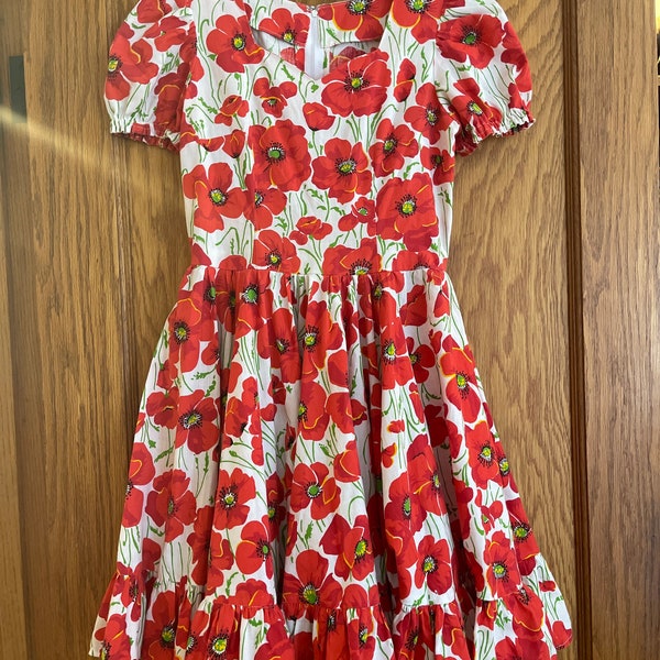 Screen Print Dress Etsy