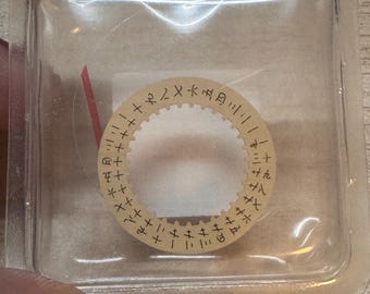 NOS  vintage Rolex movement Cal 3135 Yellow gold Champagne Chinese Date Disc , for Datejust Submariner GMT master, also 3155, 3175, 3185 Cal