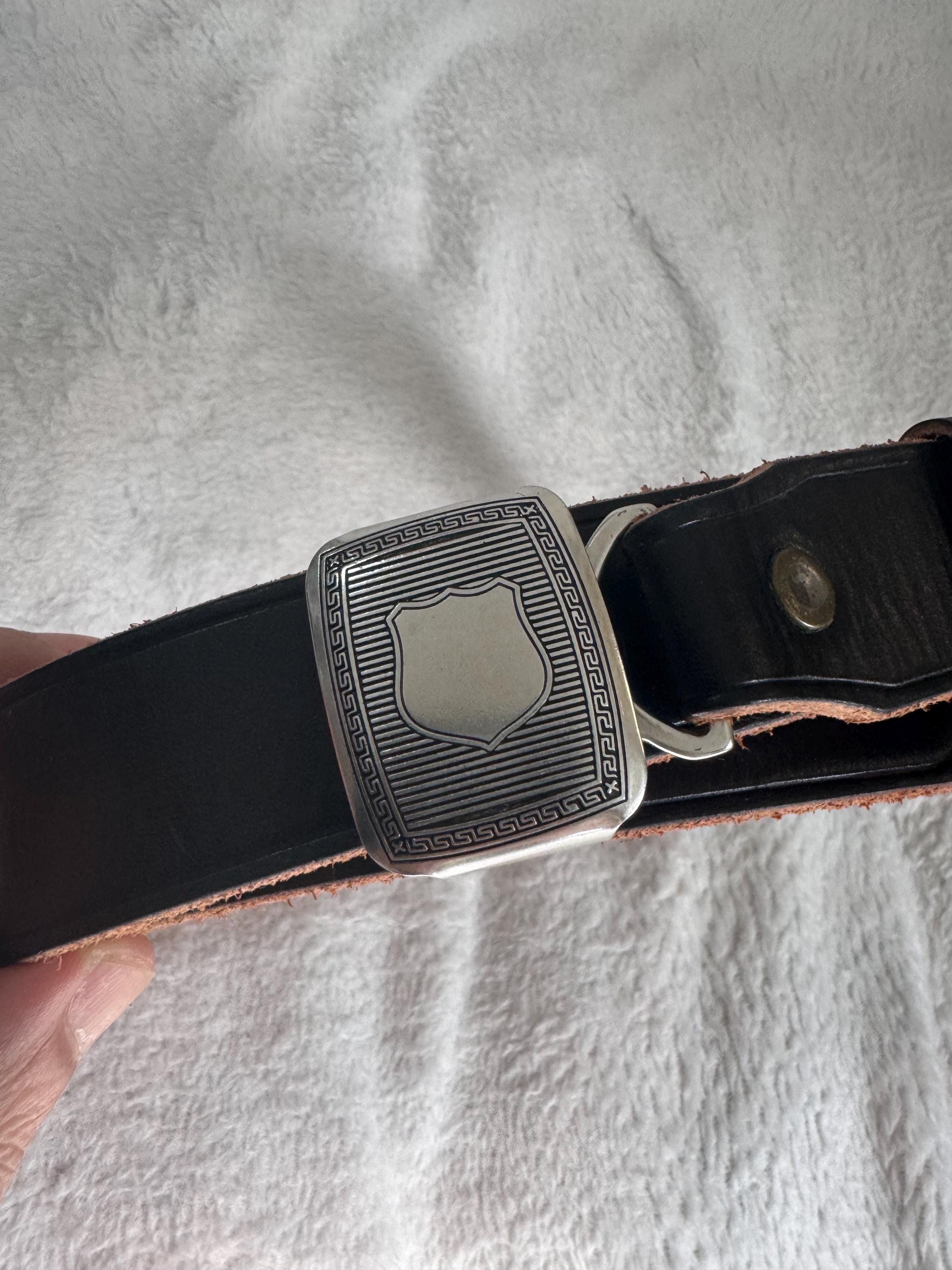 Rare Double Rl RRL Vintage Western Unique Design Style Black
