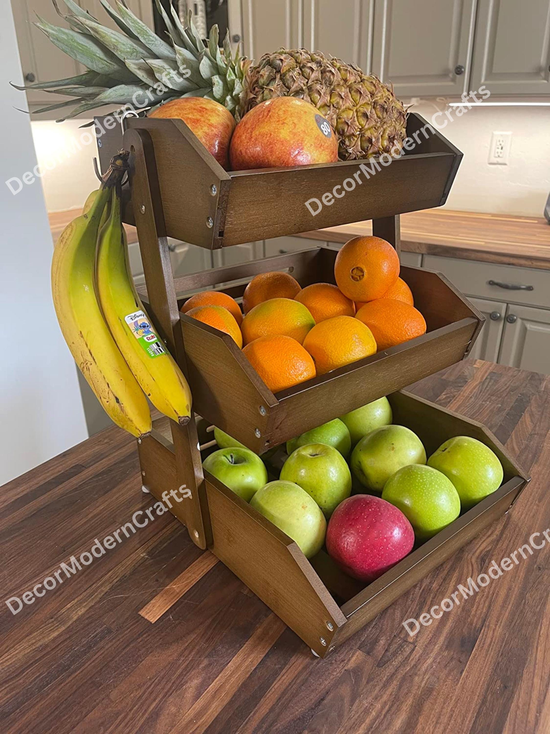 Vintage Fruit Basket - Etsy