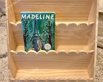3-Tier Wooden Bookshelf for Nursery Room: Kids' Book Display