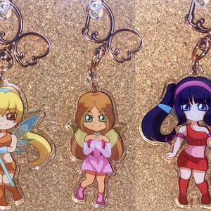 Winx Club Inspired Charms