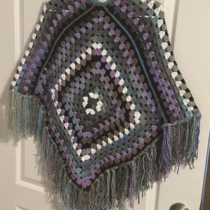 Handmade Crochet Poncho