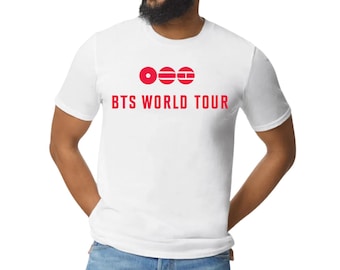 BTS T-shirt Bangtan Come Back World Tour Concert