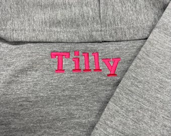 Personalised Children's Embroidered Hoodies
