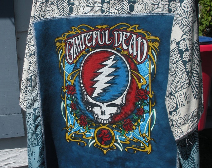 grateful dead men's button down shirt