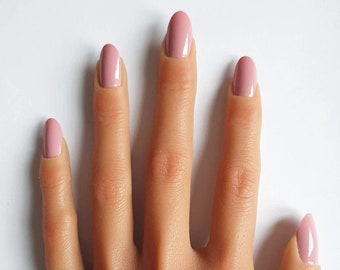 Blush - Protège-ongles rose clair | Décalcomanies à ongles | Stickers ongles | Bandes d'ongles | Stickers ongles