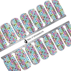All Squared Up - Nail Wraps, Nail Stickers, Nail Stickers Wraps, Nail Decals