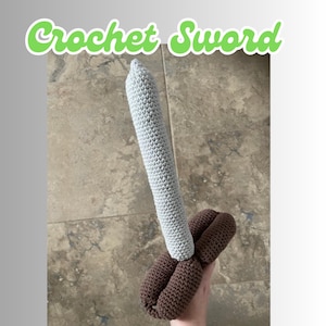 Crochet Balloon Sword Pattern: Beginner-Friendly D&D Prop (PDF Pattern)