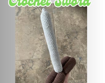 Crochet Balloon Sword Pattern: Beginner-Friendly D&D Prop (PDF Pattern)