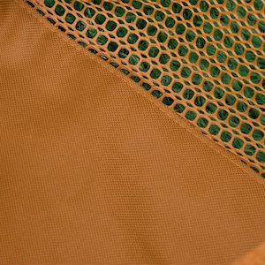 Personalized Mesh Beach Tote Bag with Leather Patch,Sandproof Nylon Bridesmaid Gift Bag,Custom Bachelorette Party Favor,Bridal Shower Party image 10