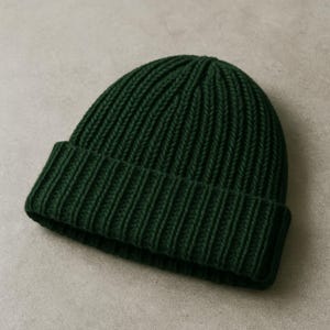 Ribbed Knit Beanie Pattern – Cozy Worsted Winter Style Hat