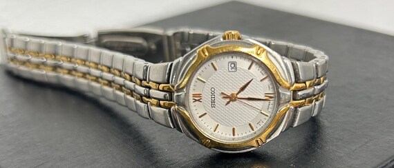Seiko quartz datejust deals