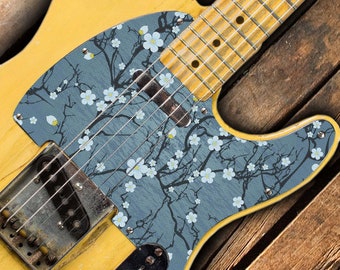 Fender Telecaster Pickguard - Japanese Flowers – Custom Graphic / Image Guard