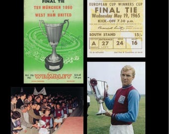 West Ham 1965 European Cup Winners Cup Champions.