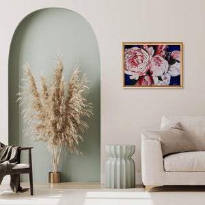 Painting &quot;Peony dawn&quot;