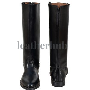 Pointed Toe Leather Cowboy Boots - Etsy