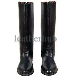 靴 Hand made Pointed toe leaher boots Pointed Toe Leather Cowboy Boots - Etsy