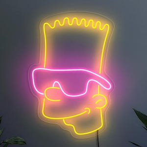 Simpsons neon sign - Etsy 日本