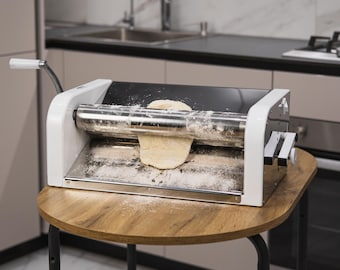 Dough sheeter machine, Manual dough sheeter, Dough rolling machine, Dough roller, Pastry sheeter, Pasta machine, Pizza maker, Pizza roller