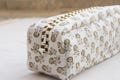 Personalized Quilted Cotton Hair Tool Bag | Hand Block Travel Vanity Pouch (Fits Shark FlexStyle) product logo