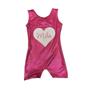 Body da ginnastica personalizzato