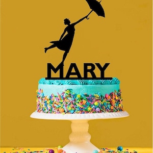 Personalised Mary Poppins Cake Topper