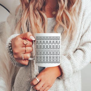 Hidden Message Mug | Women Dont Owe You Sh*t | Funny Office Gift Mug | Feminist Mug | Equal Rights | Funny Gift for Coworker | Hidden Text