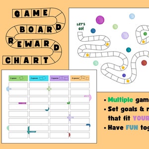 Sistema di gioco per bambini per faccende, obiettivi, premi, compiti e altro ancora