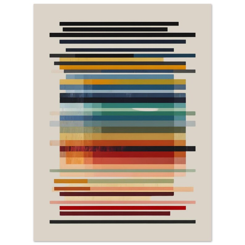 Photo inspiration: Visual Reference: Modern Geometric Abstract Wall Art