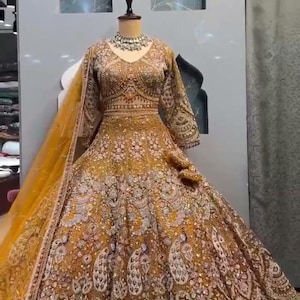Butterfly Net Lehenga Set: Coding Sequins, Flared Skirt (Semi-Stitched)
