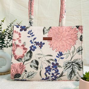 Alles was ich brauche Box Taschen | Mehrfarbige Tragetasche mit Laptop- und Ipad-Fach | Perfekt für Arbeit, Uni & Reiseorganisation