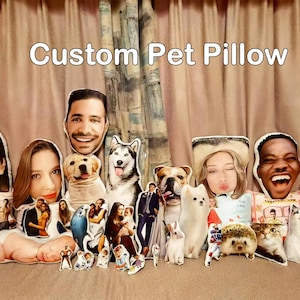 Custom Pet Pillow | Personalized Pillow | Pet Memorial Gift | Custom shaped pillow | Dog Pillow | Cat Pillow | Pet Lover Gift